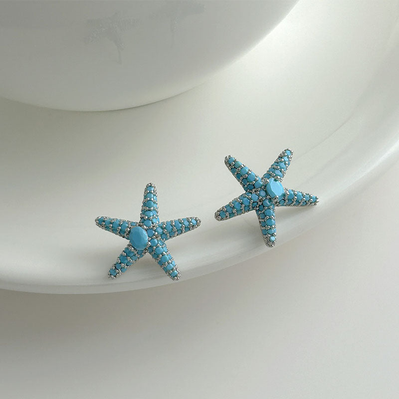 Starfish Stud Earrings - DippedShop Wholesale - #4979