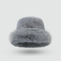 Imitation Rabbit Fur Bucket Hat - DippedShop Wholesale - #1443