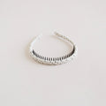 Simple Polka Dot Non-Slip Headband with Teeth 6W6HBD369