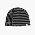 Stylish Striped Star Jacquard Angora Knit Beanie 6W6HAT639