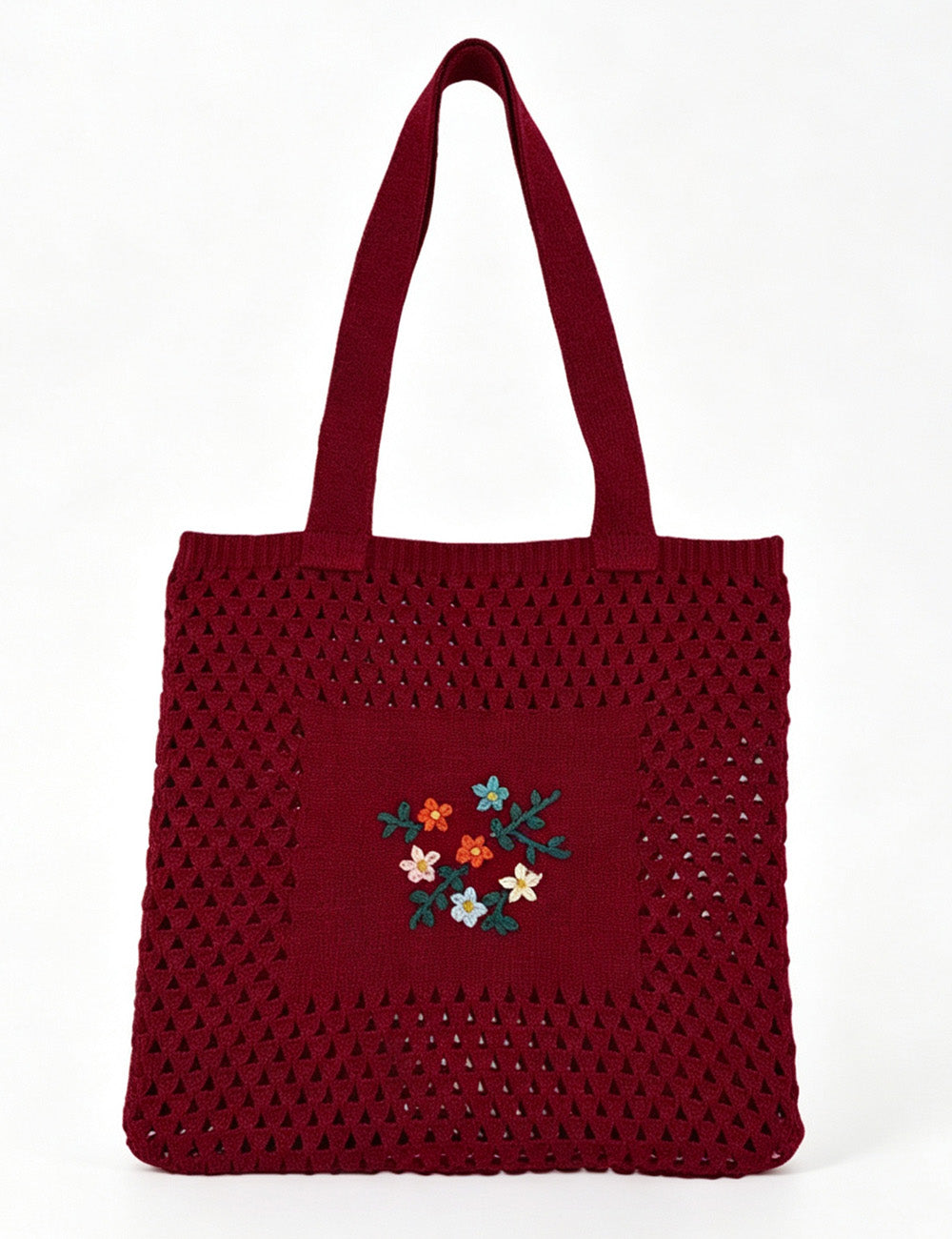 Crochet Floral Shoulder Bags - DippedShop Wholesale - #8403