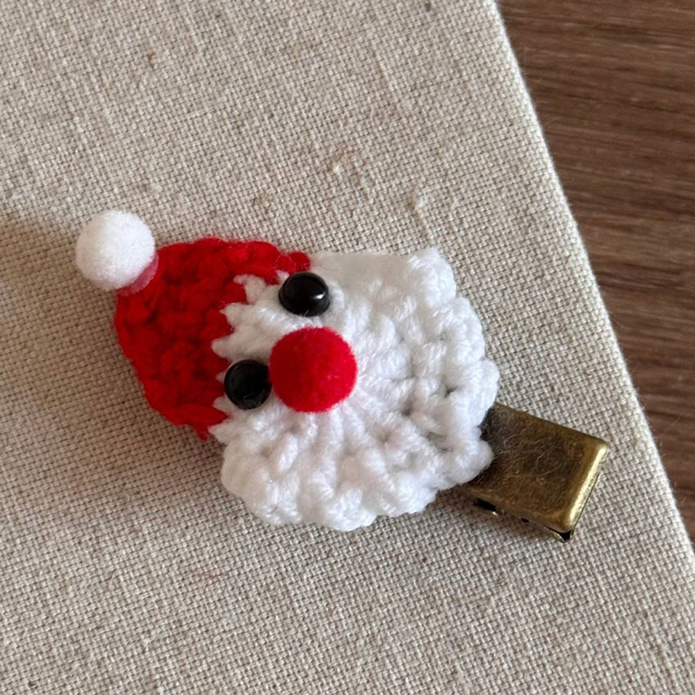 Crochet Christmas Tree Hair Clip - DippedShop Wholesale - #8691
