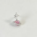 Wrap Heart Rhinestone Earrings - DippedShop Wholesale - #9971