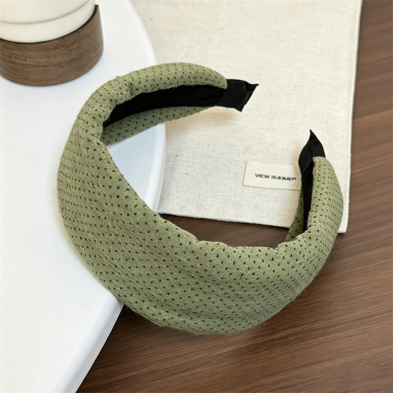 Trendy Polka Dots Non-Slip Wide Headband 6W6HBD317