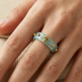 Resin Cross Bead Ring - DippedShop Wholesale - #1587