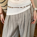 Boho Style Star Bead Braided Tassel Waist Blet 6W6JBT199