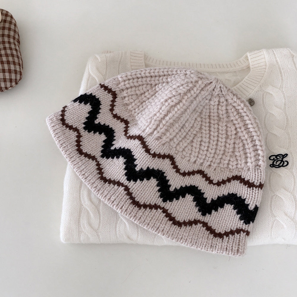 Fair Isle Knit Beanie - DippedShop Wholesale - #4003