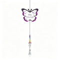 Colorful Butterfly Heart Crystal Hanging Sun Catcher 6H7HLS211