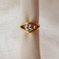 Oval Cubic Zirconia Ring - DippedShop Wholesale - #5619