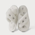 Fluffy Bowknot Indoor Slippers - DippedShop Wholesale - #5795