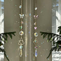 Butterfly Crystal Wind Chime Suncatcher - DippedShop Wholesale - #3779
