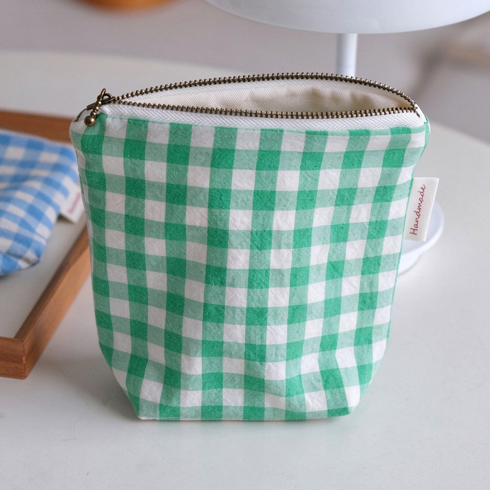 Fresh Color Block Plaid Mini - DippedShop Wholesale - #9955