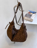 Leopard Print Hobo Shoulder Bag - DippedShop Wholesale - #3123