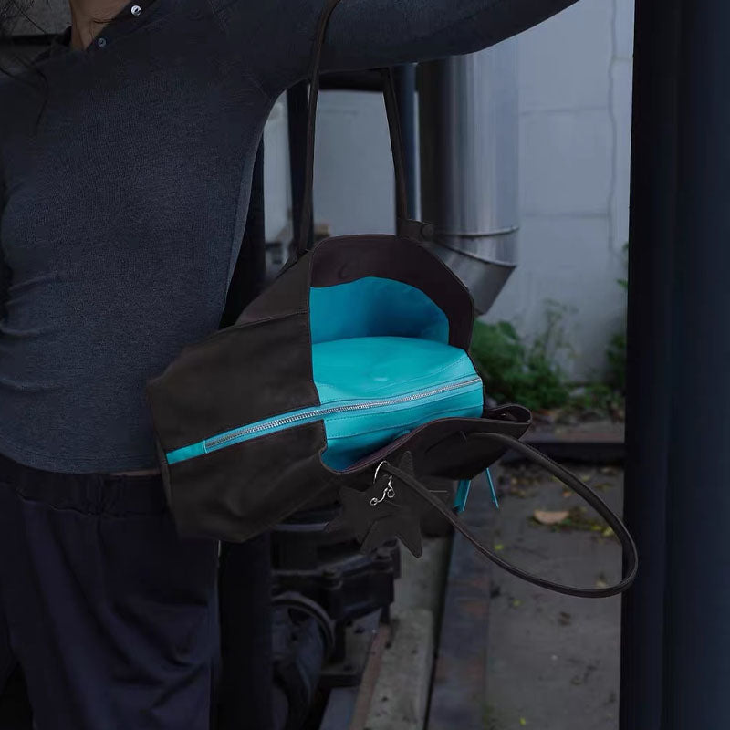 Simple Large Capacity Tote Shoulder Bag 6W10BBG1980