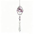 Purple Stone Tree of Life Crystal Sun Catcher 6H7HLS169