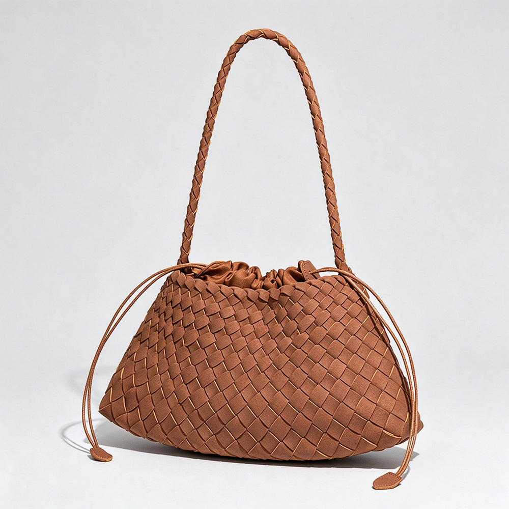 Simple Woven Crescent Underarm Shoulder Bag 6W10BBG2421