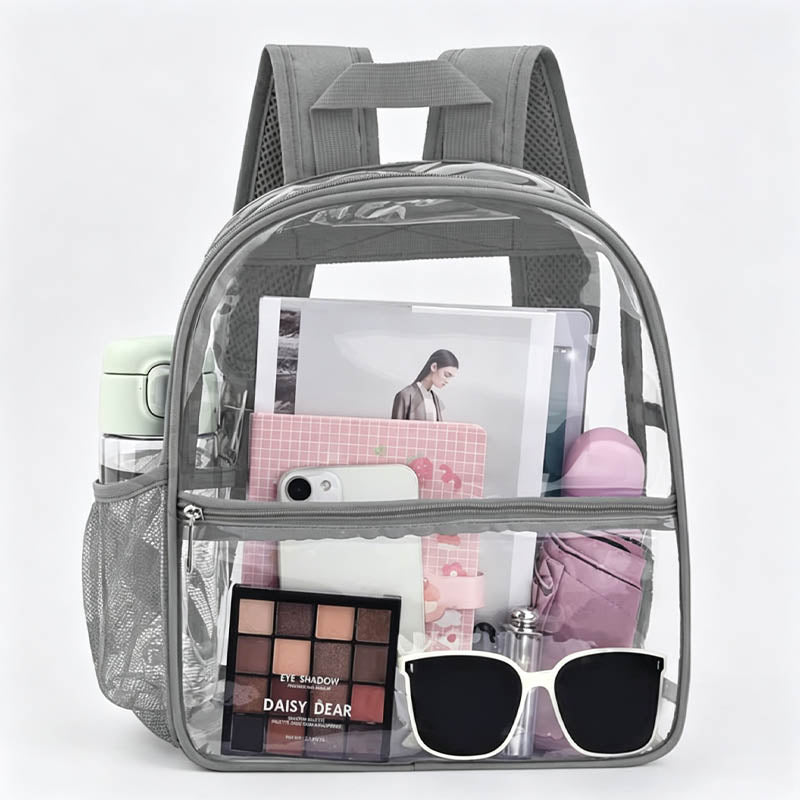 Minimalist Transparents PVC Large Capacity Backpack 6S10BBG1475