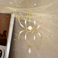 Spooky Spider Crystal Sun Catcher Wind Chime 6H7HLS203