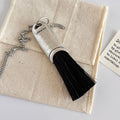 Minimalist Brush Tassel Long Pendant Sweater Necklace 6W6JNC1060