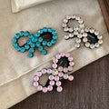 Rhinestone Bow Knot Hairpin - DippedShop Wholesale - #2355
