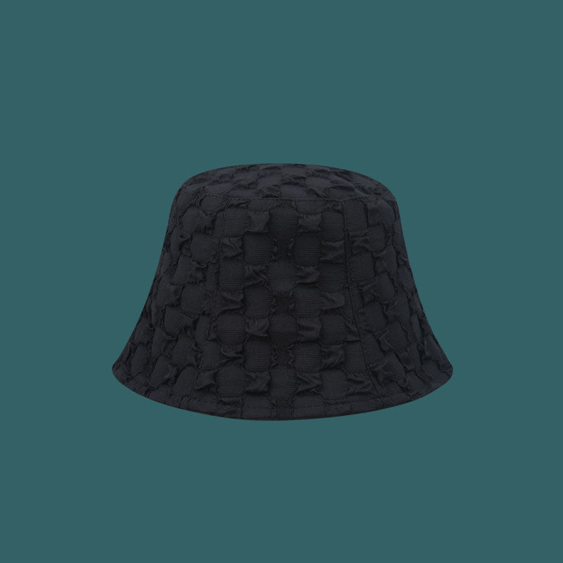Seersucker Plaid Bucket Hat - DippedShop Wholesale - #9587