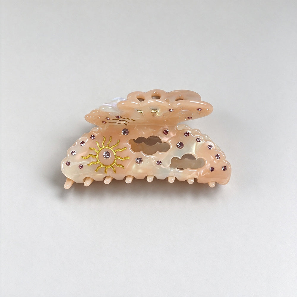 Rhinestone Butterfly Hair Claw - DippedShop Wholesale - #9571