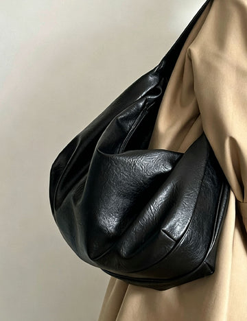 Slouchy Crescent Large Capacity Hobo Shoulder Bag 6W10BBG2015