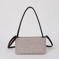 Simple Solid Color PU Underarm Bag 6W10BBG1369