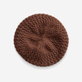Minimalist Solid Color Hollow Beret Hat 6W6HAT652