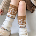 Fair Isle Knit Leg Warmers - DippedShop Wholesale - #7251