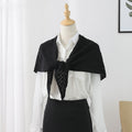 Fashion Hollow Out Knit Triangle Shawl Wrap 6W6NSC47