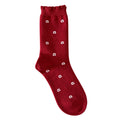 Sweet Velvet Bow Crew Socks 6W8FSO658