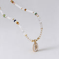 Tiger Eye Beaded Necklace - DippedShop Wholesale - #1027