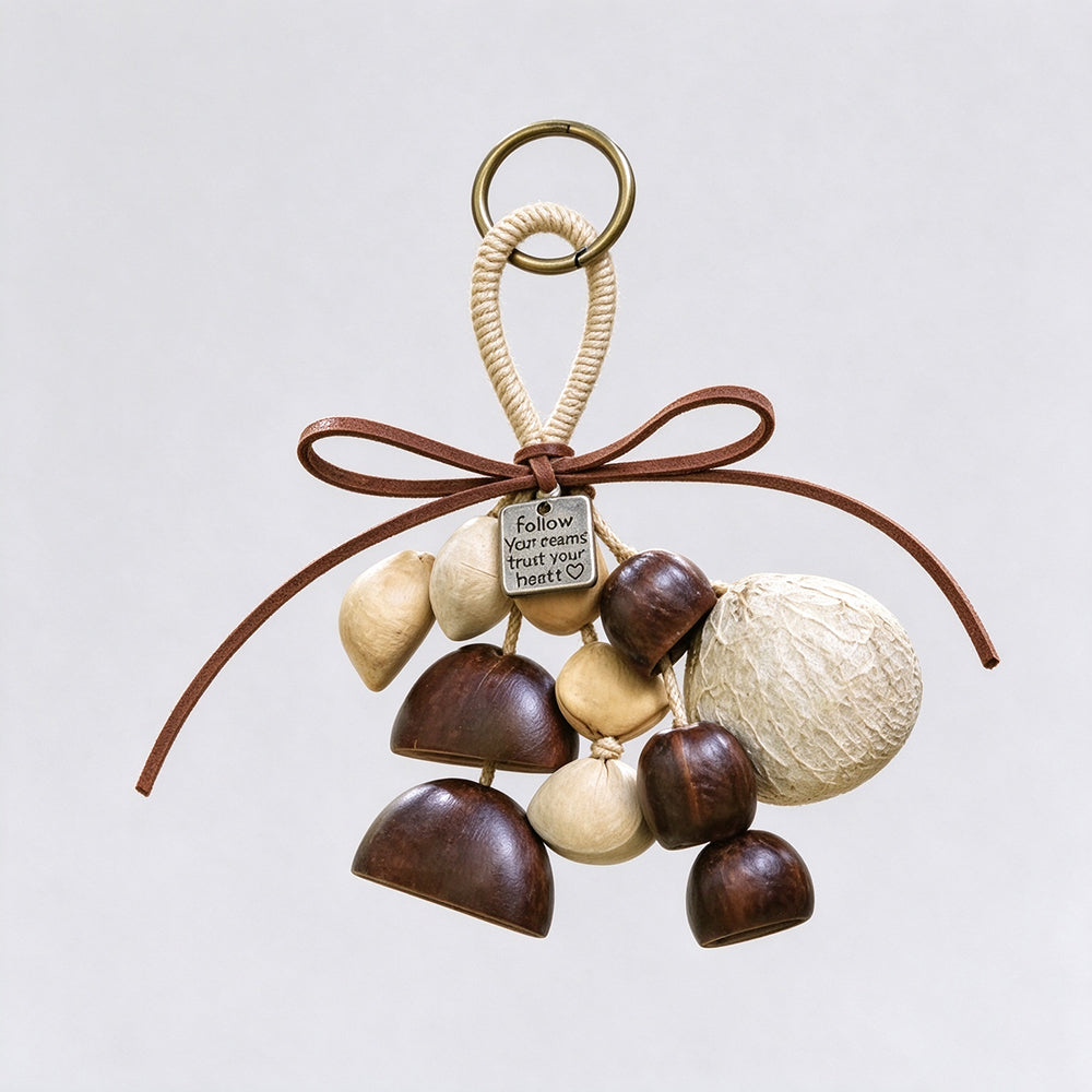 Nut Shell Bag Charm - DippedShop Wholesale - #1763