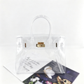 Jelly Clear Tote Stadium Approved Shoulder Bag 6W10BBG2123
