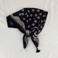 Vintage Flower Print Headscarf Square Scarf 6W6NSC214