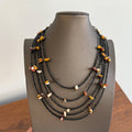 Gemstone Beaded Necklace - DippedShop Wholesale - #5443