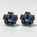 Luxury Star Rhinestone Crystal Stud Earrings 6W6JER715