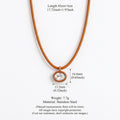Cubic Zircon Pendant Choker - DippedShop Wholesale - #4179