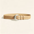 Fashion Hollow Out Wovven PU Leather Belt 6W6JBT225