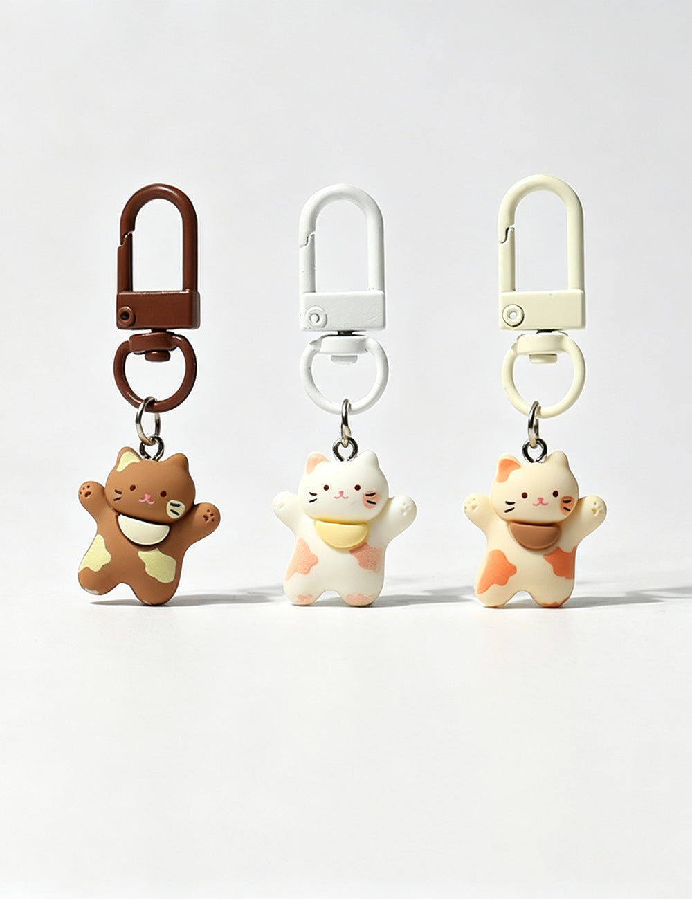 Cat Scarf Keychain Charm - DippedShop Wholesale - #9507