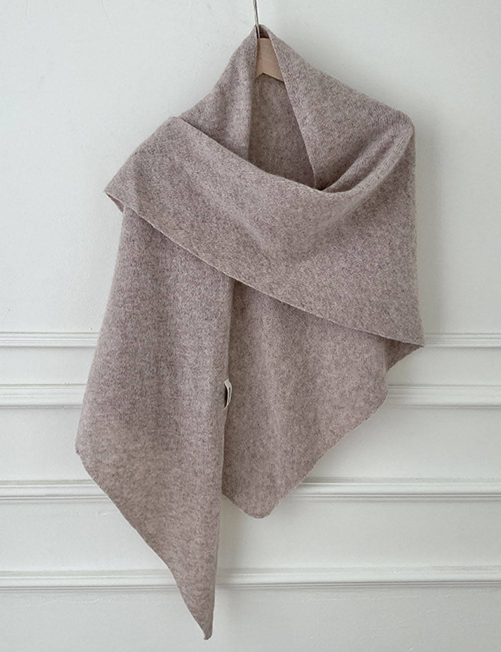 Fashion Wool Blend Striped Shawl Wrap Triangle Scarf 6W6NSC140