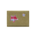 Plaid Star Patchwork Short Trifold Wallet 6W10BWB362