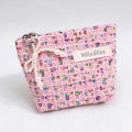 Tweed Cosmetic Bag - DippedShop Wholesale - #1395