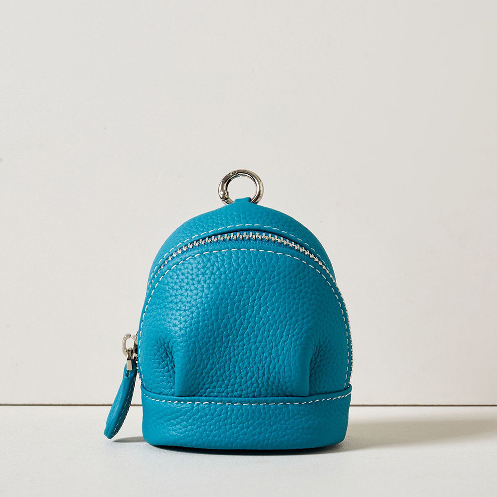 Mini Backpack Shaped Leather Coin Purse 6W10BWB304