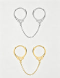 Handcuff Hoop Earrings - DippedShop Wholesale - #1219
