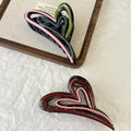 Heart Hair Claw - DippedShop Wholesale - #9907