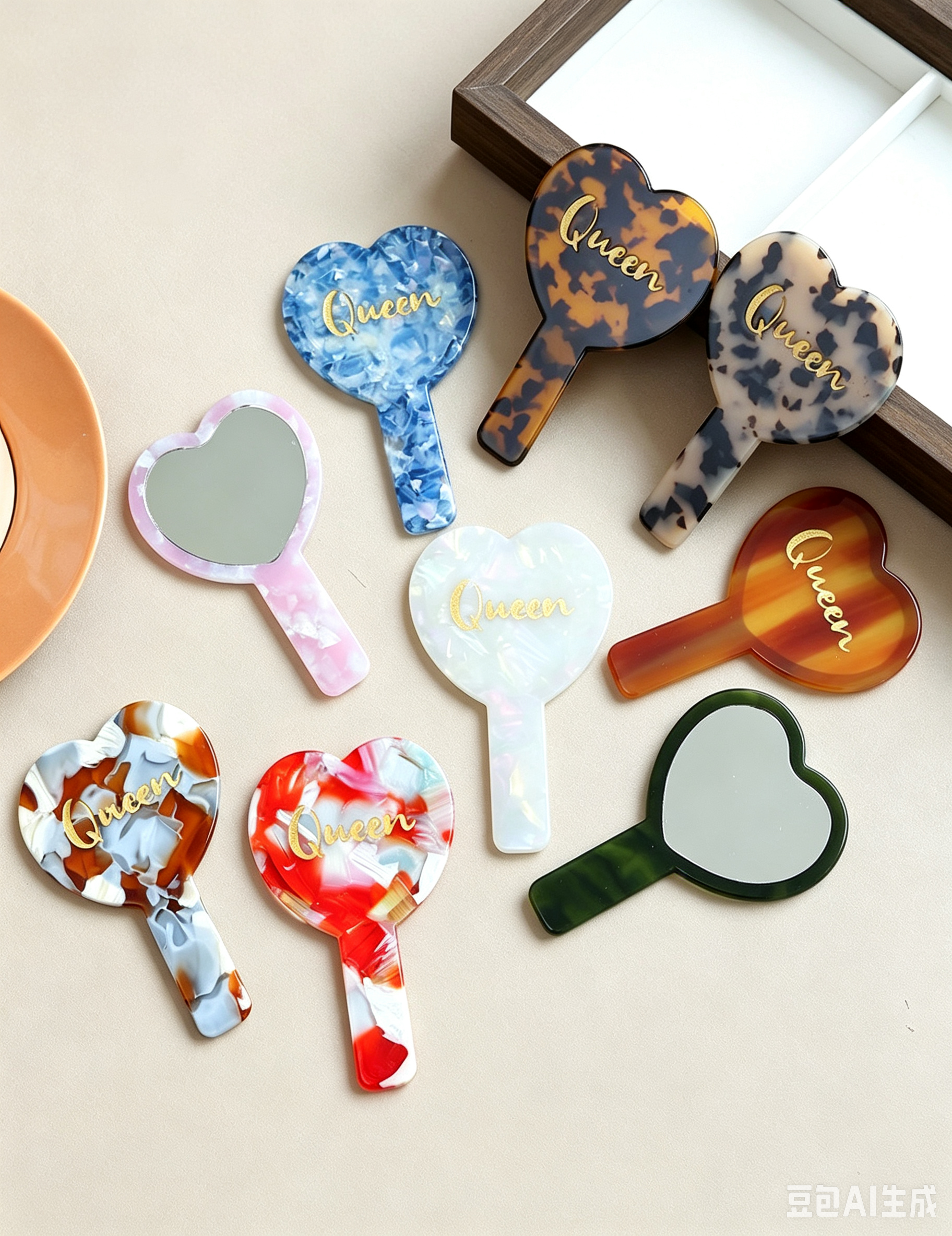 Vintage Love Heart Handle Acet - DippedShop Wholesale - #9059