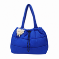 Trendy Solid Color Lightweight Puffer Shouder Bag 6W10BBG1810