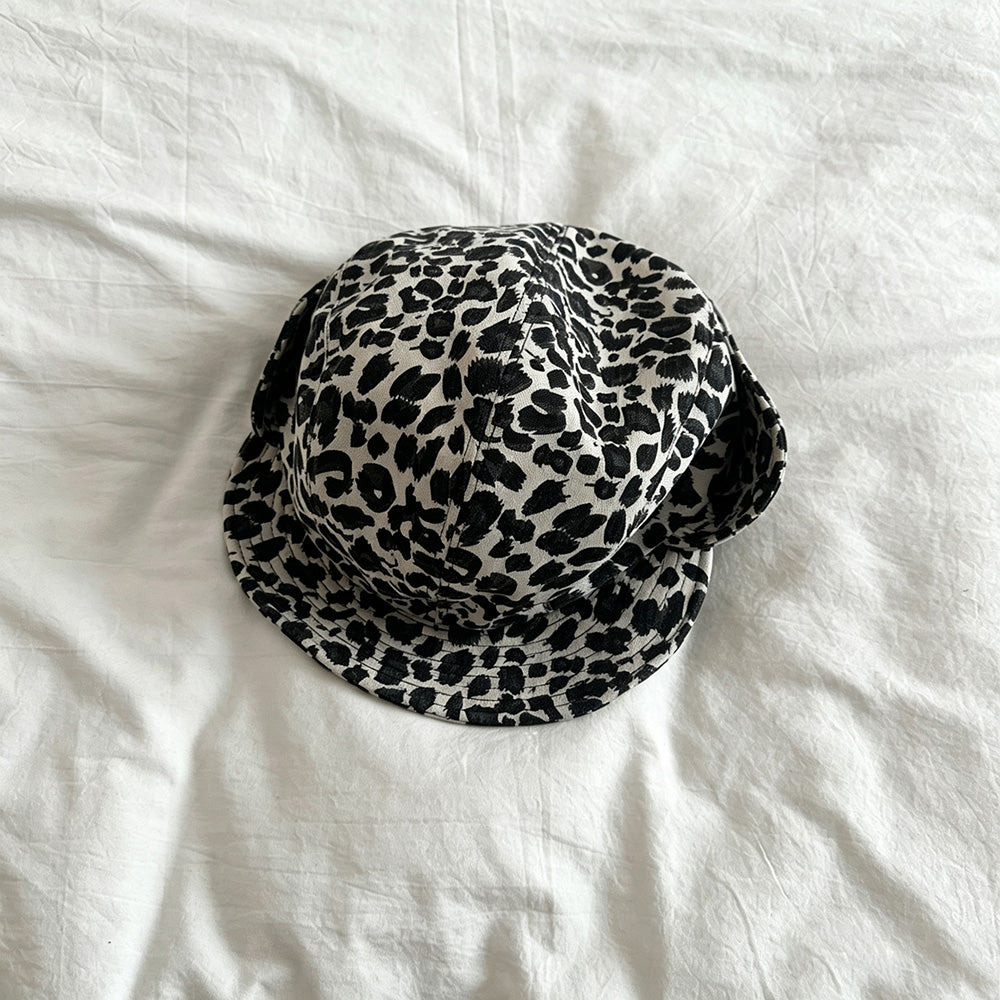 Trendy Leopard Print Color Block Newsboy Cap 6W6HAT796